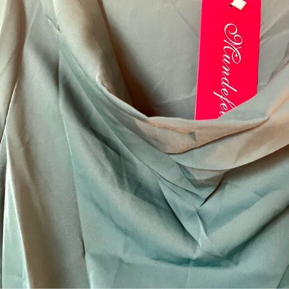 MUNDEFEIS Slouchy Neck Blouse Size XL - Picture 5 of 7